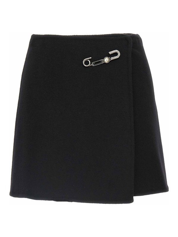 ERMANNO SCERVINO: Knee length skirts & Midi - Jewel Pin Skirt