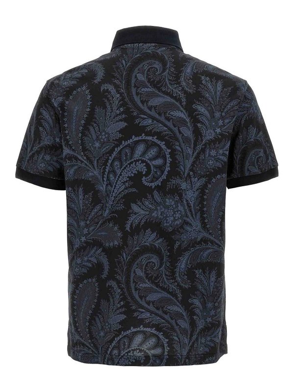 ETRO: polo shirts online - Polo Paisley Flowers