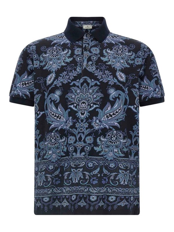 ETRO: polo shirts - Press Polo Shirt