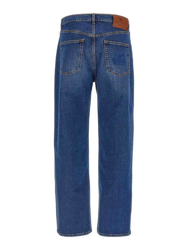 ETRO: bootcut jeans online - Embroidery Jeans