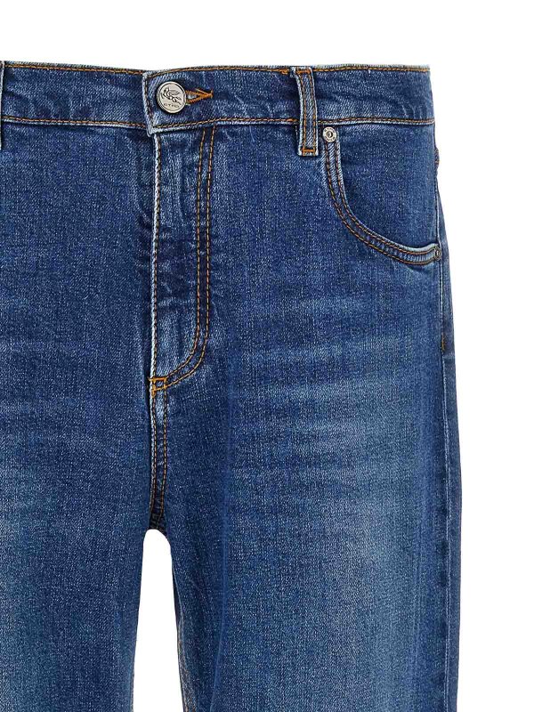 The Best Shops ETRO: bootcut jeans - Embroidery Jeans