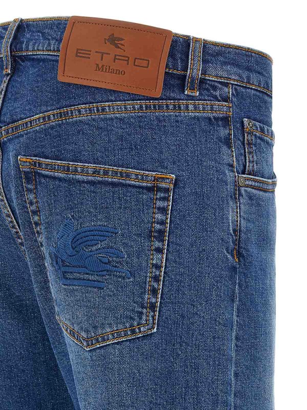 Embroidery Jeans shop online: ETRO
