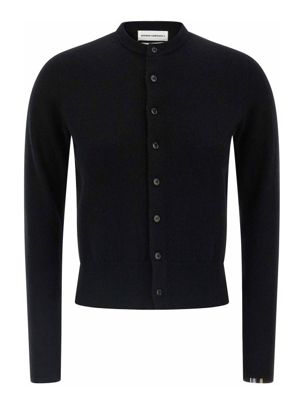 EXTREME CASHMERE: カーディガン - カーディガン - 黒