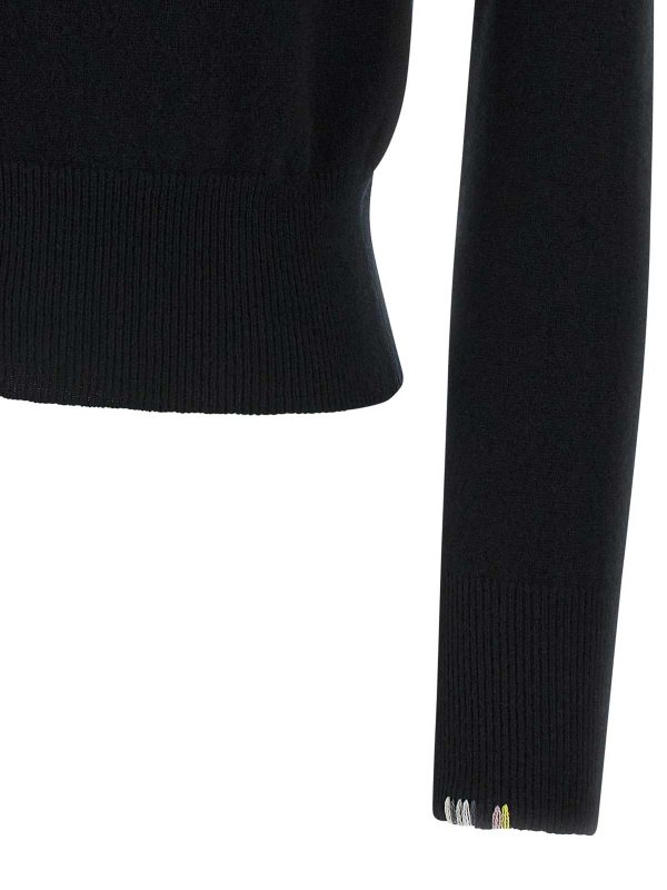 カーディガン - 黒 shop online: EXTREME CASHMERE