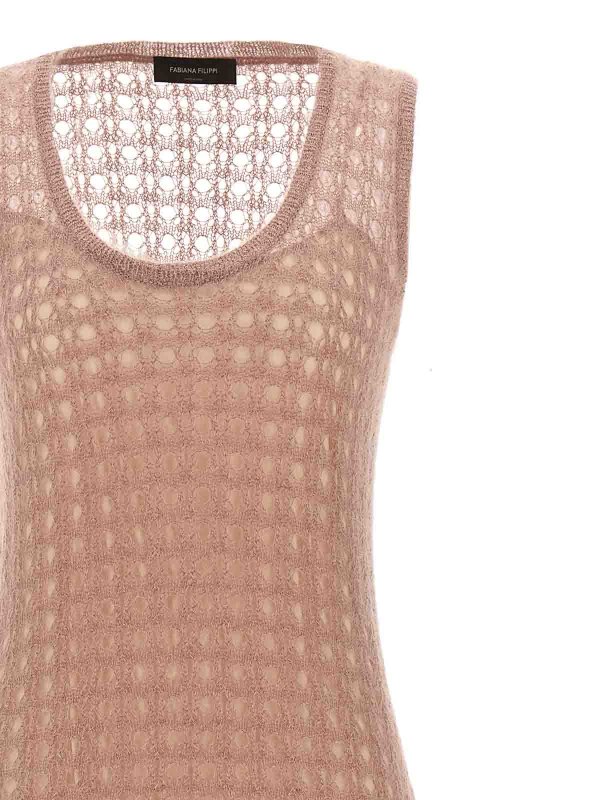 The Best Shops FABIANA FILIPPI: Knielange Kleider - Knielanges Kleid - Nude