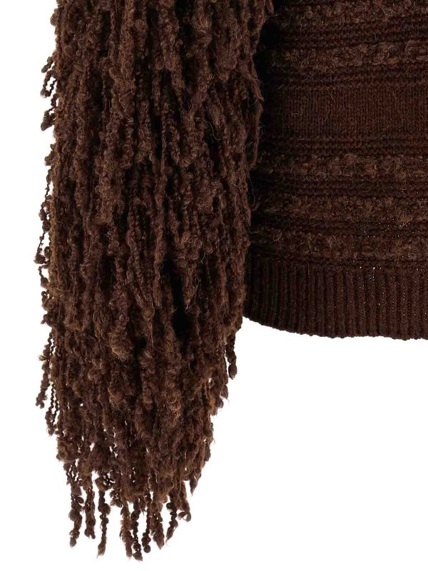 Cardigan con frange di Boucl shop online: FABIANA FILIPPI