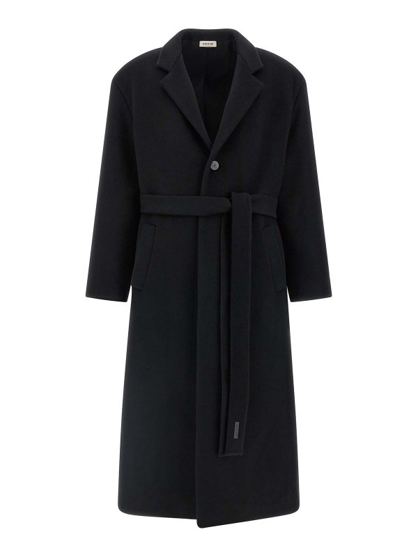 FEAR OF GOD: ショートコート - ショートコート - 黒