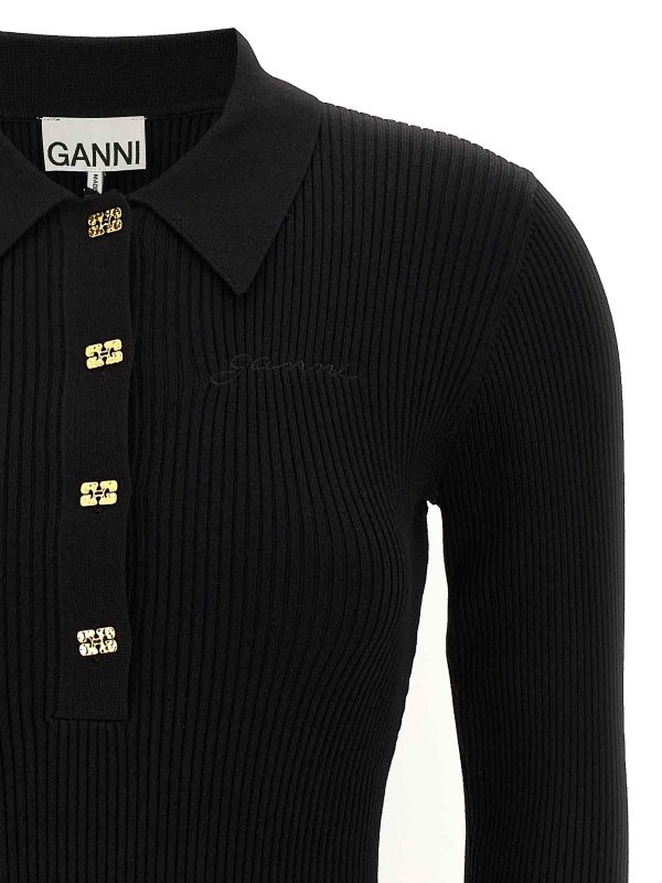 The Best Shops GANNI: Vestidos cortos - Vestido Corto - Negro