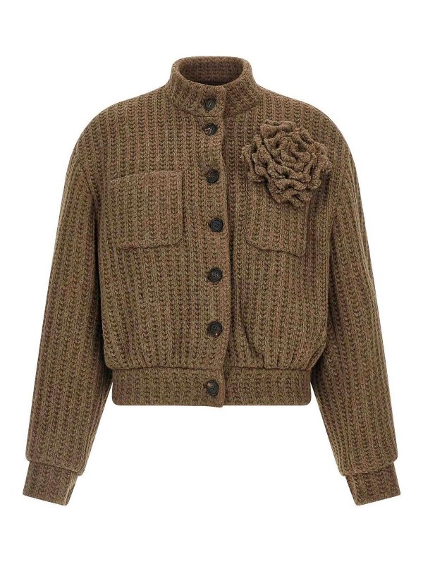 GIUSEPPE DI MORABITO: Bomberjacken - Bomberjacke - Braun