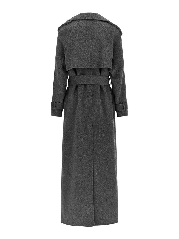 GIUSEPPE DI MORABITO: Abrigos largos online - Abrigo Largo - Gris