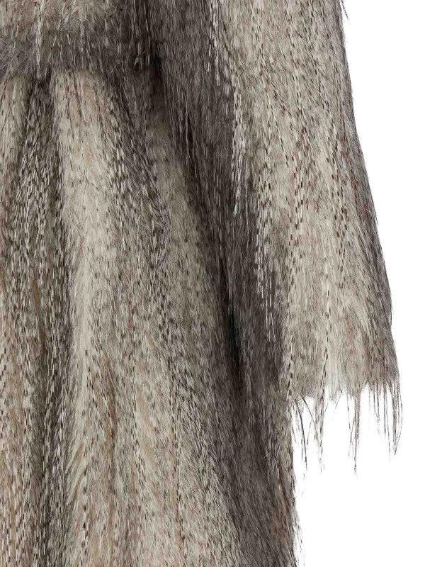 Manteau En Fourrure - Gris shop online: GIUSEPPE DI MORABITO