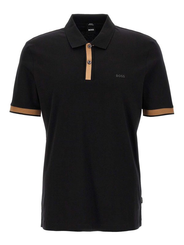Hugo Boss: ポロシャツ - ポロシャツ - 黒
