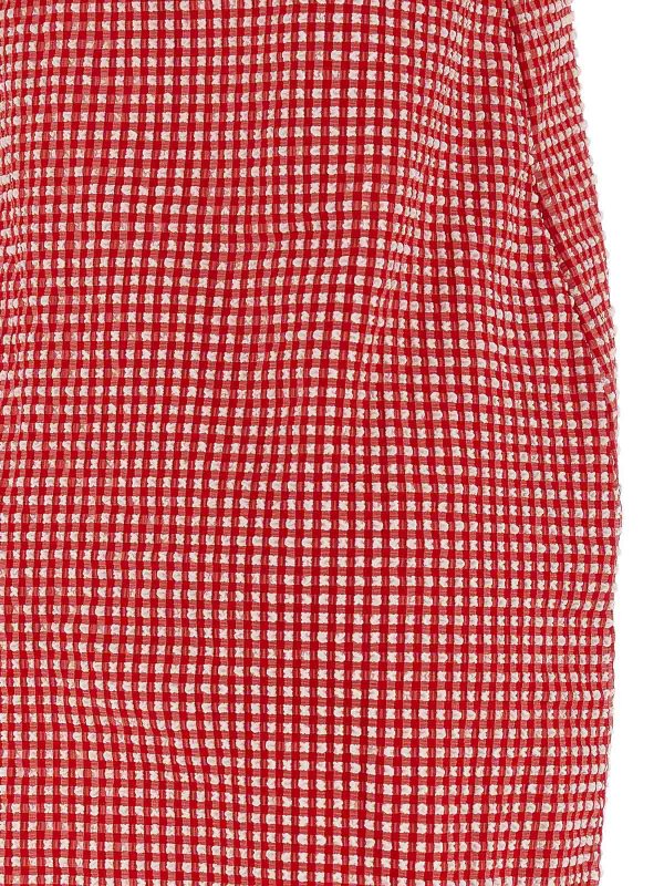 Robe Au Genou - Rouge shop online: HUNZA G