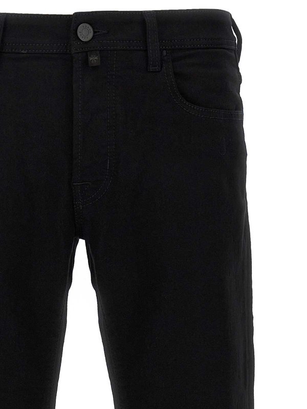 The Best Shops JACOB COHEN: ブーツカットジーンズ - ブーツカットジーンズ - 黒