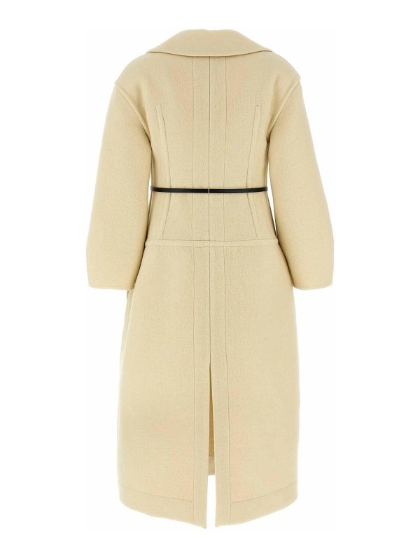 JIL SANDER: Kurze Mäntel online - Kurzer Mantel - Weiß