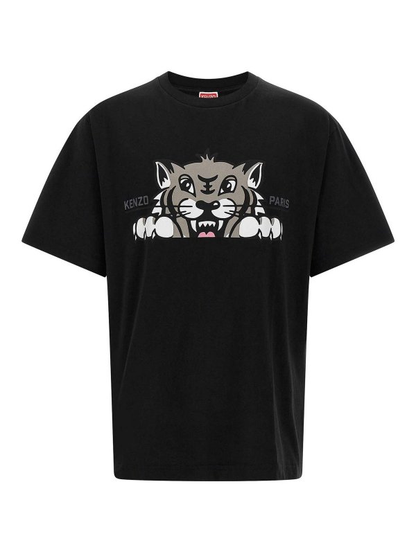 KENZO: Tシャツ - Tシャツ - 黒