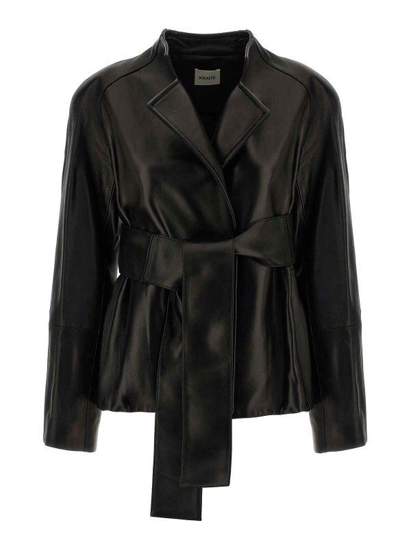 KHAITE: カジュアルジャケット - カジュアルジャケット - 黒