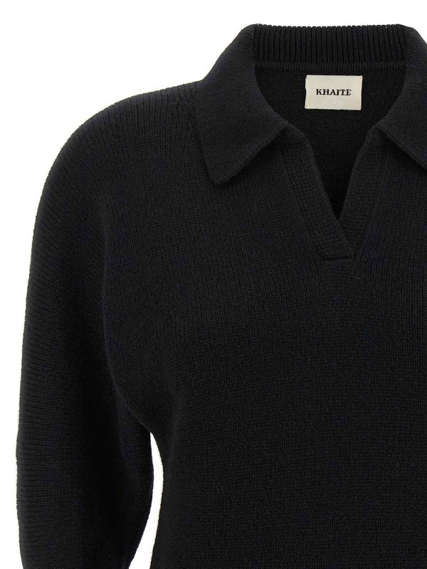 The Best Shops KHAITE: ポロシャツ - ポロシャツ - 黒