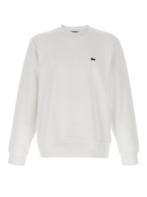 LACOSTE: Sweatshirts & Sweaters - Logo Patch Sweatshirt