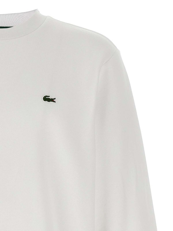 The Best Shops LACOSTE: Sweatshirts & Sweaters - Logo Patch Sweatshirt