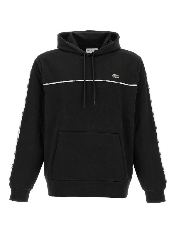 LACOSTE: Sweatshirts & Sweaters - Trim Hoodie
