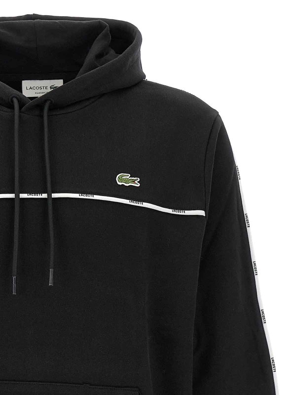 The Best Shops LACOSTE: Sweatshirts & Sweaters - Trim Hoodie
