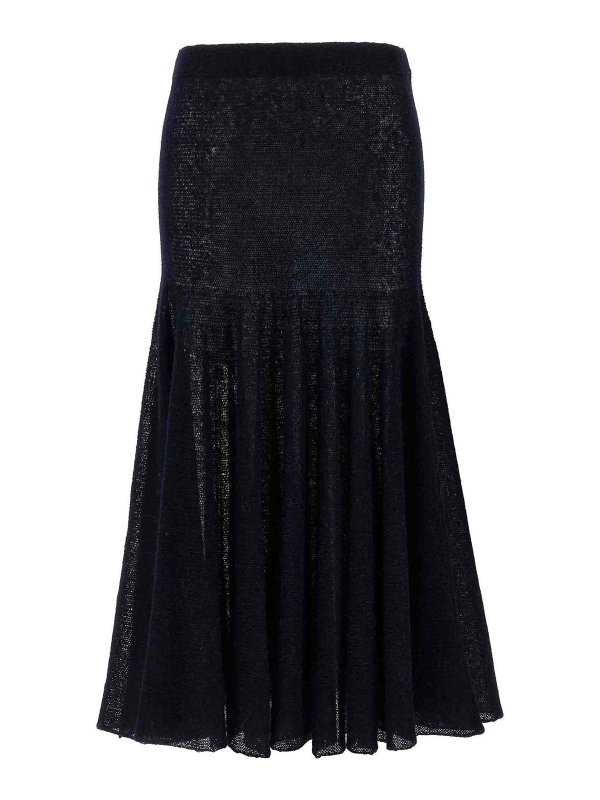 MAGDA BUTRYM: Knielange und Midi Röcke - Midirock - Blau