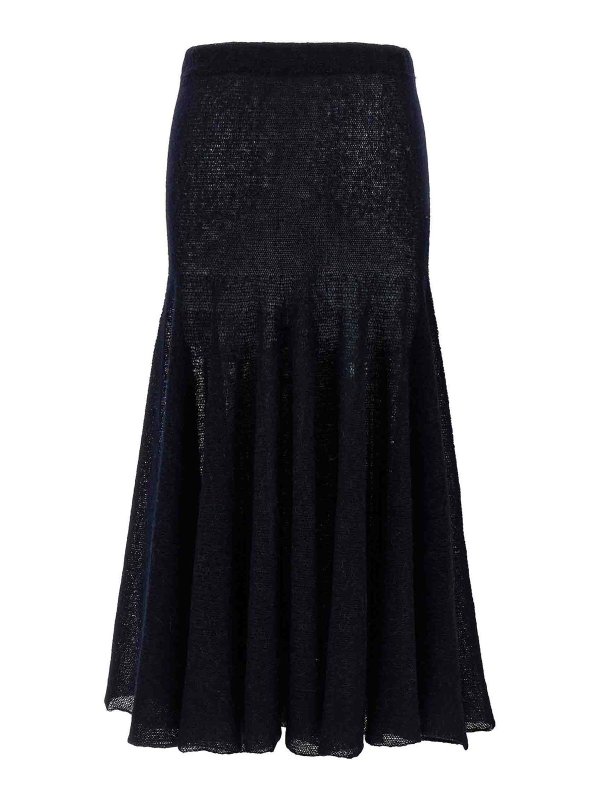 MAGDA BUTRYM: Knielange und Midi Röcke online - Midirock - Blau