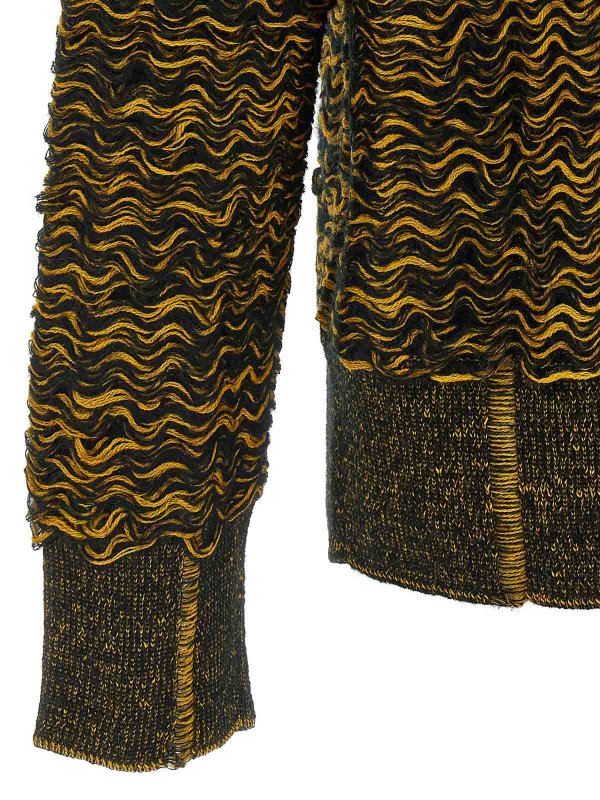 Corrugated Texture Sweater shop online: MM6 MAISON MARGIELA