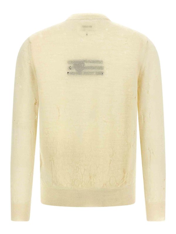 MM6 MAISON MARGIELA: クルーネック online - クルーネック - ベージュ