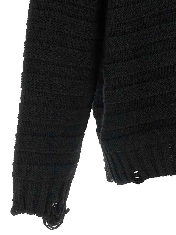 カーディガン - 黒 shop online: MM6 MAISON MARGIELA