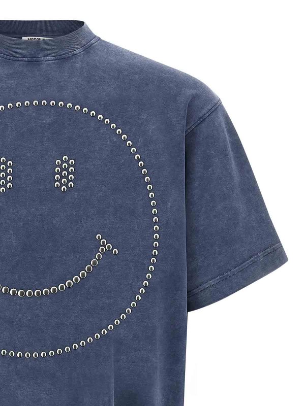 The Best Shops MOSCHINO: t-shirts - Smiley T-Shirt