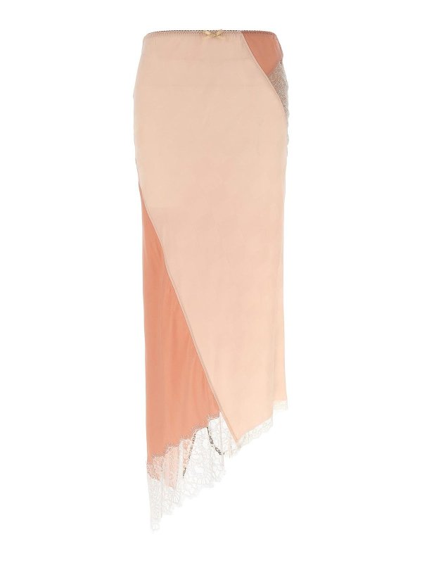 MOSCHINO: Jupes midi et au genou - Jupe Midi - Couleur Chair