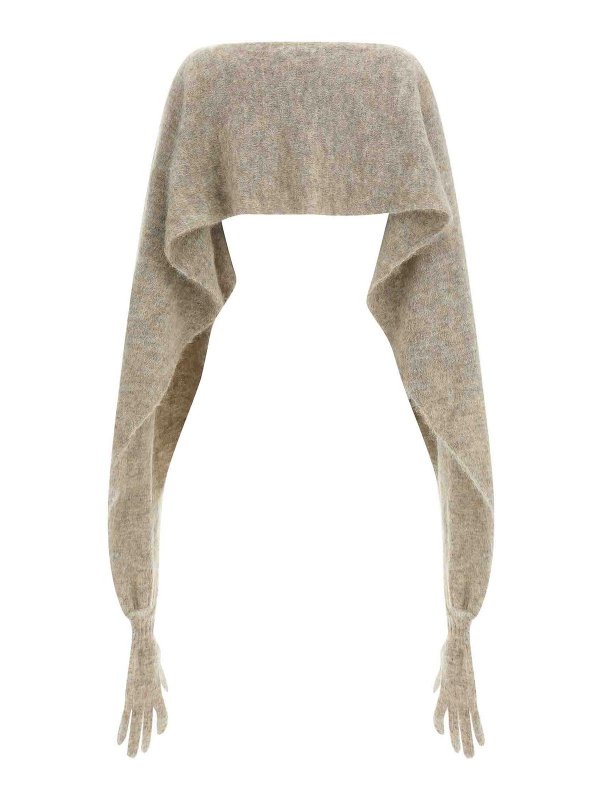 MOSCHINO: Mantelle e poncho online - Glove Cape
