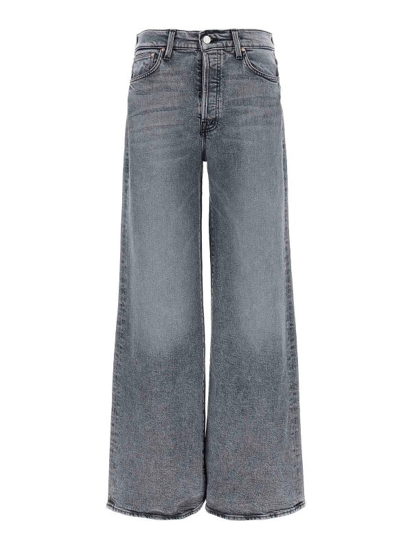 MOTHER: bootcut jeans - The Ditcher Roller Sneak Jeans