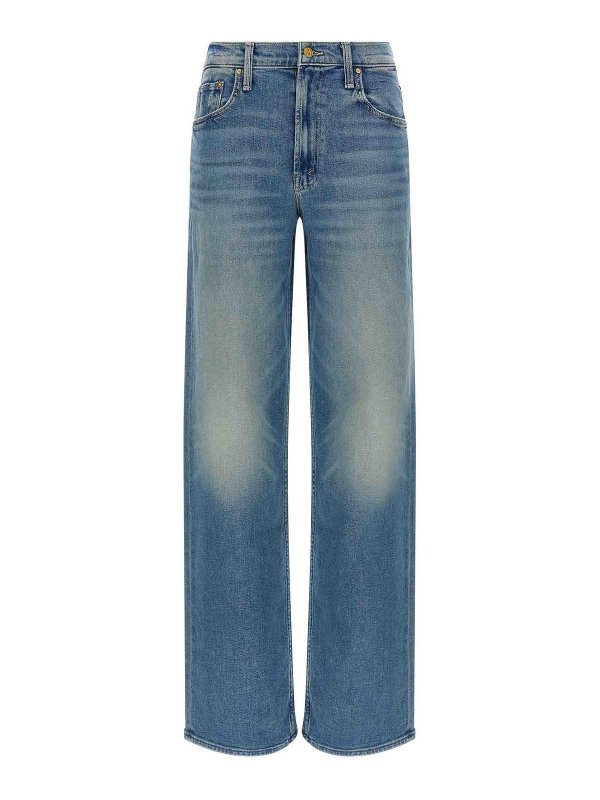 MOTHER: bootcut jeans - The Spinner Zip Sneak Jeans