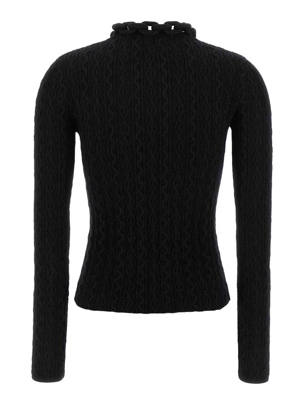 RABANNE: クルーネック online - クルーネック - 黒