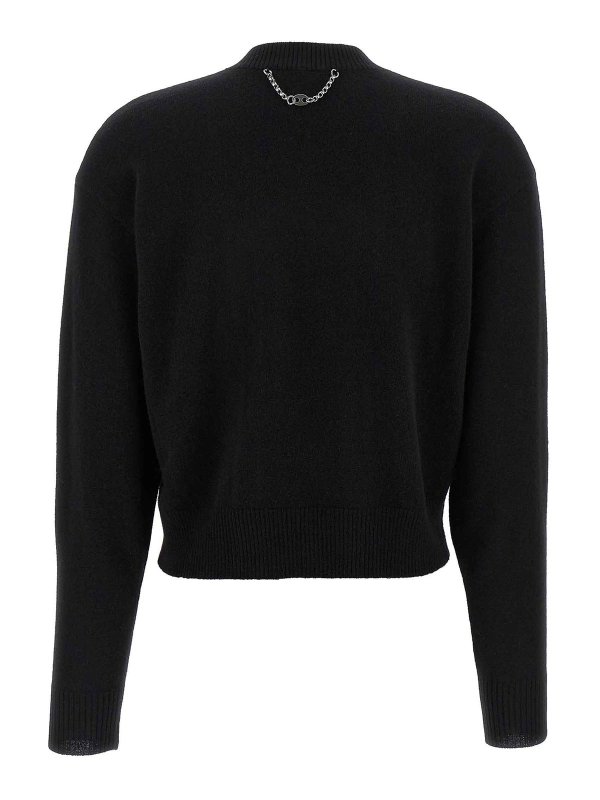 RABANNE: cardigans online - Trompe Loeil Cardigan Sweater