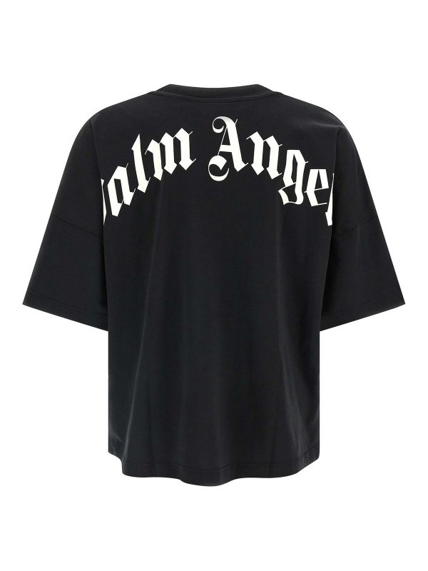 Palm Angels: Camisetas online - Camiseta - Blanco