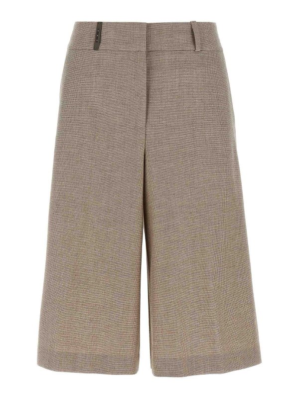 PESERICO: Shorts - Short - Beige