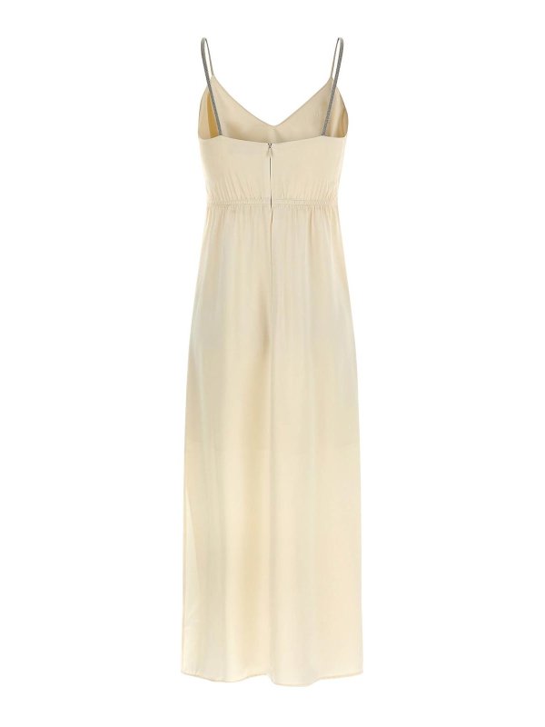PESERICO: knee length dresses online - Satin Dress