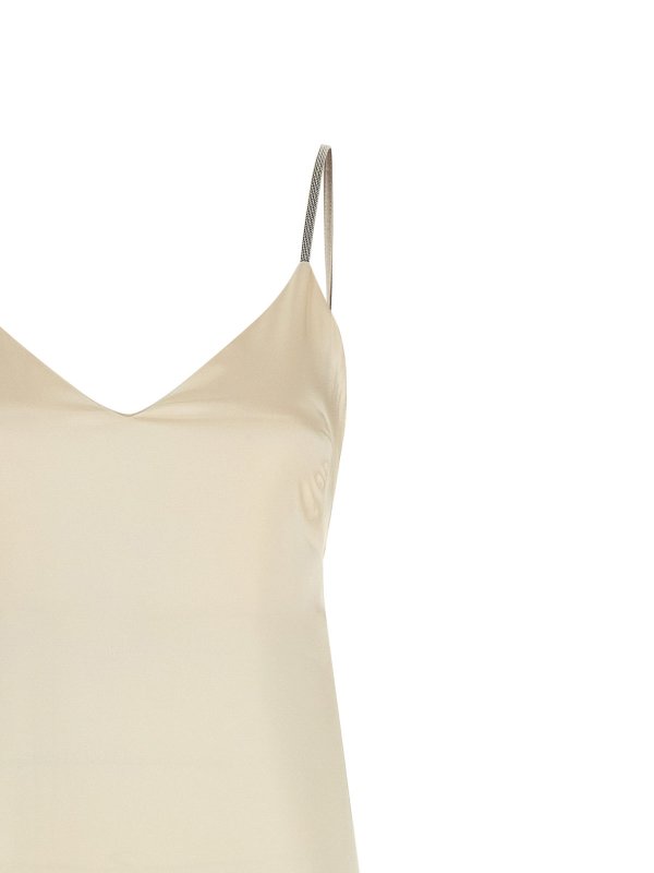 The Best Shops PESERICO: knee length dresses - Satin Dress