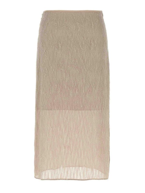 PESERICO: Knee length skirts & Midi - Fil Coup Skirt