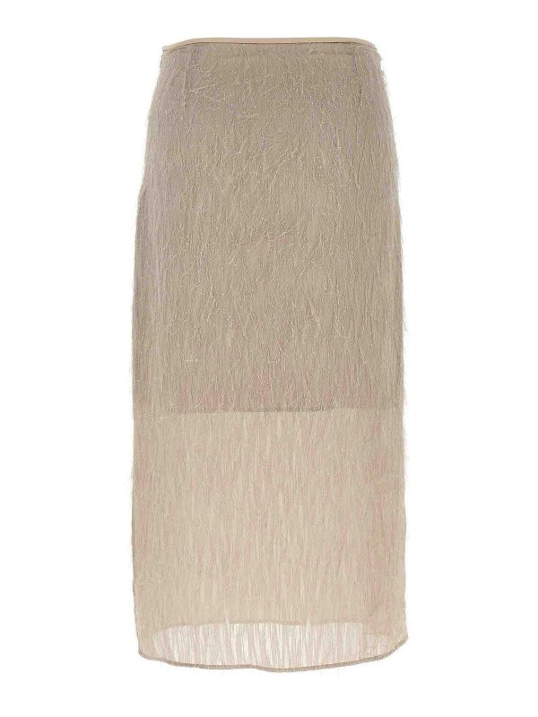 PESERICO: Knee length skirts & Midi online - Fil Coup Skirt