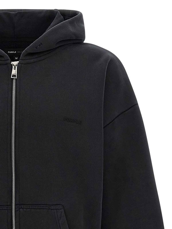 The Best Shops PURPLE BRAND: スウェット＆セーター - スウェットシャツ/セーター - 黒