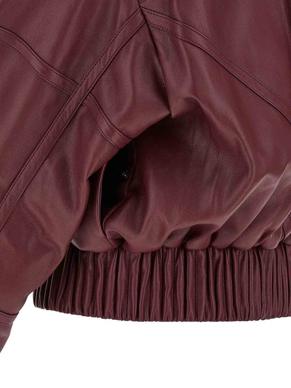 Leather Effect Bomber Jacket shop online: ROTATE Birger Christensen
