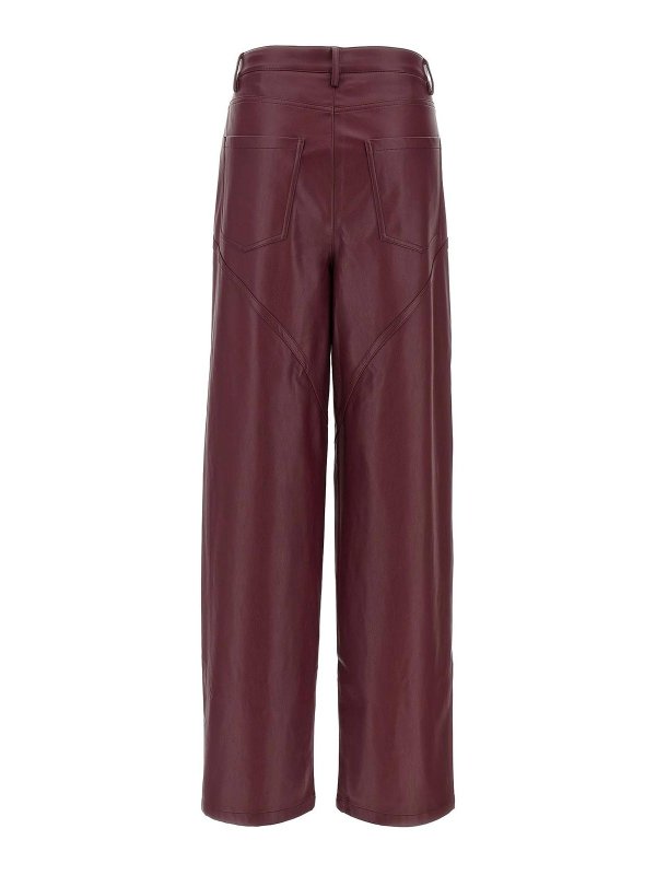 ROTATE Birger Christensen: casual trousers online - Mid Waisted Piping Pants