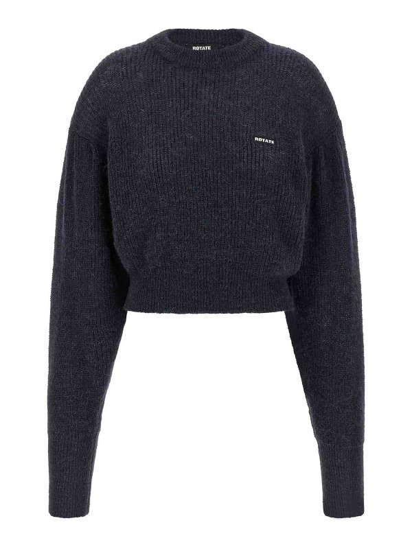 ROTATE Birger Christensen: cardigans - Knit Puff Sweater