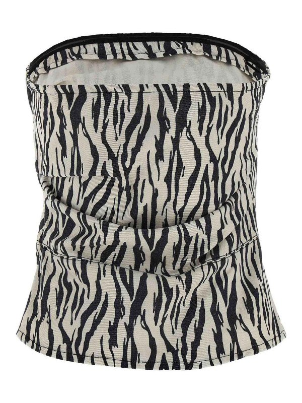 ROTATE Birger Christensen: Tops und Tank Tops online - Top - Weiß