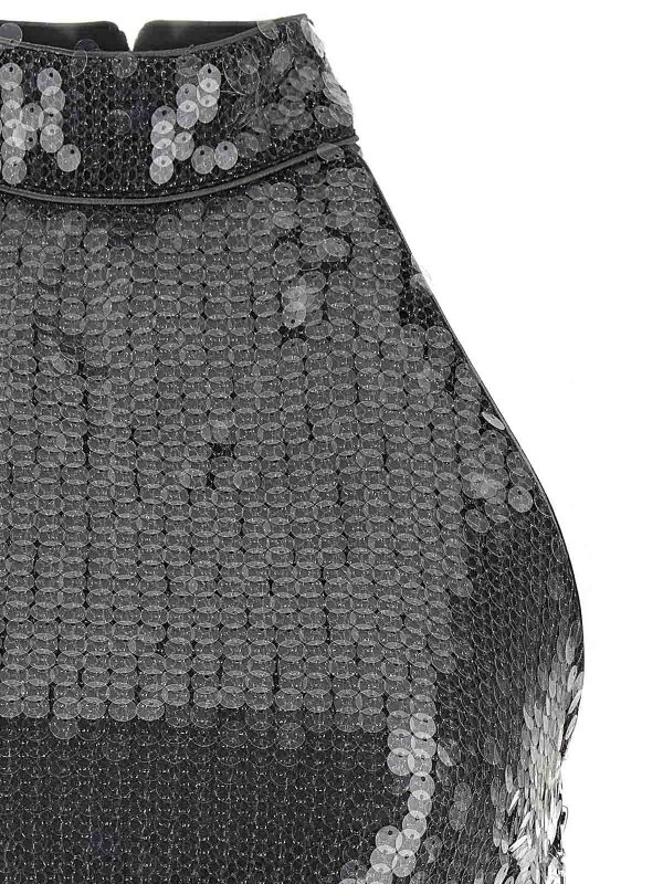 The Best Shops ROTATE Birger Christensen: Top e canotte - Top di paillettes